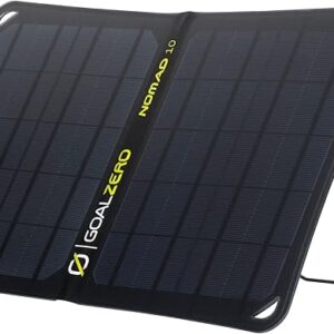 Goal Zero Nomad 20 Foldable Solar Panel – Ultra-Portable 20 W Solar Charger with USB & Kickstand