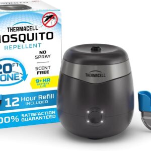 Thermacell E-Series Rechargeable Mosquito Repeller – DEET-Free Protection for Outdoor Adventures